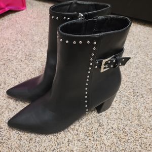 Olivia and Kate Studded black boots